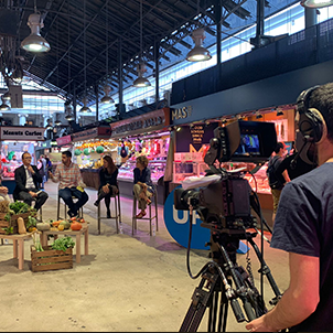 Diseño y realización en directo y por streaming de conferencias para la UPC en el marco de los «UPC Diálogos: tecnologías agroalimentarias»