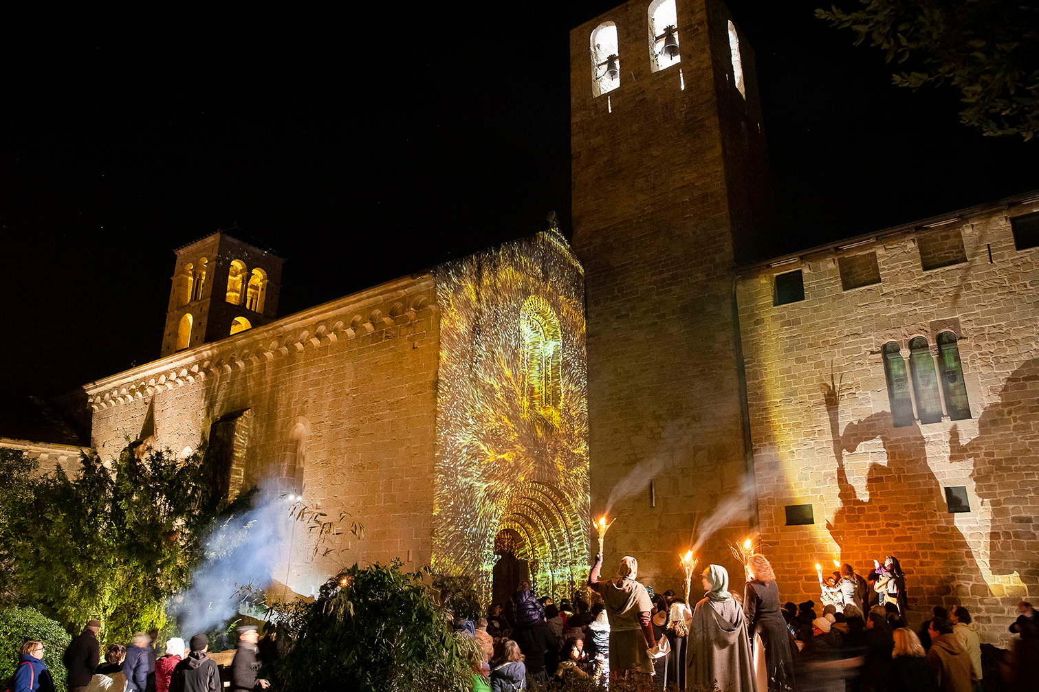 Pessebre vivent de Món Sant Benet 1